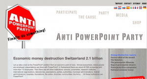 CNET News | Swiss political party tries to ban PowerPoint CNET News | Swiss political party tries to ban PowerPoint